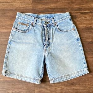 #CalvinKlein Denim Mom Shorts